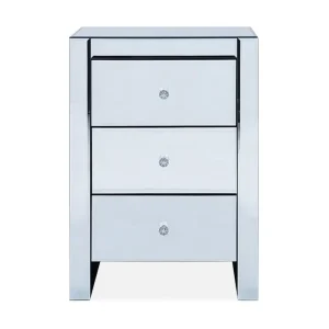 Sista chansen Sängbord Lorris 30 cm Silver - Möbler
