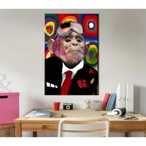 Tavla Mr. Monkey 80x120 - Inredning & dekor Beställ idag