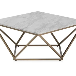 Malibu Soffbord 80 cm Vit - Möbler Lägg i varukorgen