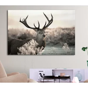 Tavla Powerful Horns 120x80 - Inredning & dekor Erbjudande