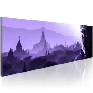 Tavla Purple Zen 150X50 Lila|Vit - Inredning & dekor Beställ nu