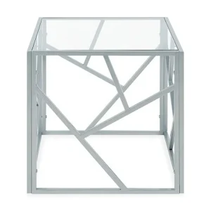 Orland Sidobord 50 cm Silver - Möbler Populär