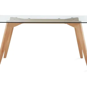 Hudson Matbord 160 cm Transparent - Möbler Extra rabatt