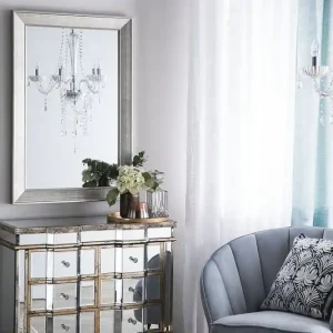 Populär Bubry Spegel 61 cm Silver - Inredning