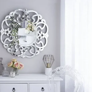 Mornai| Spegel 70 cm Silver - Inredning Rea