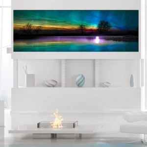 TAVLA Rainbow Aurora (1 Part) Narrow 150x50 - Inredning & dekor Extra rabatt