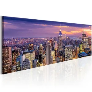 Tavla City Awakening 150X50 Flerfärgad Städer - Inredning & dekor Erbjudandepris