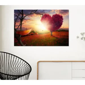 Tavla Land of Love 90x60 - Inredning & dekor Sänkt pris
