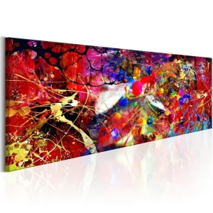 Tavla Red Forest 150x50 - Inredning & dekor Kampanj