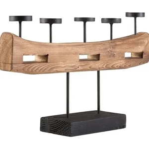 Guatemala Ljusstake 36 cm Trä/Natur - Inredning Billigare