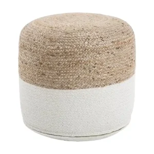 Snabb leverans Dalama Sittpuff 46 cm Beige - Möbler