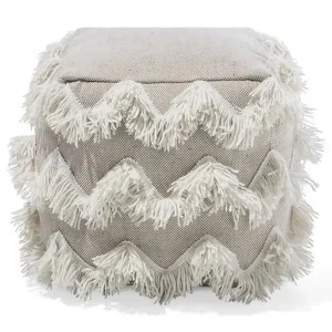 Expressleverans Nashik Sittpuff 45 cm Beige - Möbler