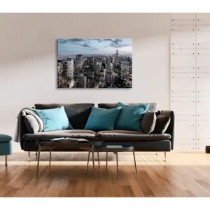 Snabb frakt Tavla Twilight City 60x40 - Inredning & dekor