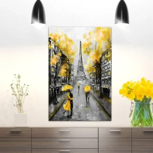 TAVLA Autumn in Paris (1 Part) Vertical 80x120 - Inredning & dekor Lägg i varukorgen