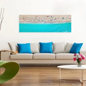 TAVLA Sunbathers (1 Part) Narrow 135x45 - Inredning & dekor Billig