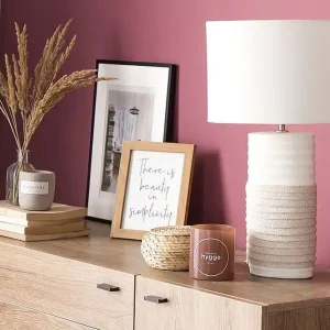 Snabb frakt Navia Bordslampa 30 cm Vit - Belysning