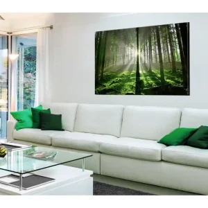 Sista chansen TAVLA Emerald Forest II 120x80 - Inredning & dekor