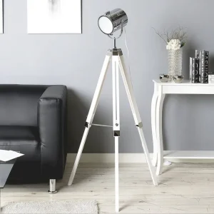 Fynd Alzette Golvlampa 143 cm Vit - Belysning