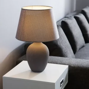 Bordslampa Fergus 33 cm Grå - Belysning Endast denna vecka