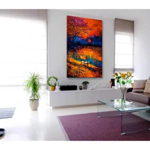 Tavla Colours of Autumn 80x120 - Inredning & dekor Kampanjpris