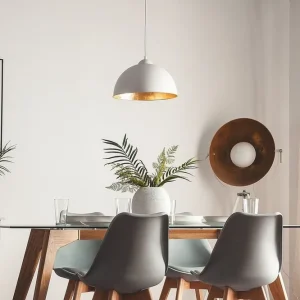 Snabb frakt Cetina Taklampa 40 cm Vit - Belysning