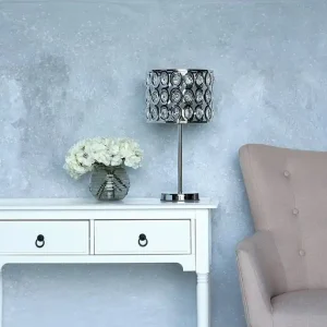 Billigare Bordslampa Tenna 25 cm Silver - Belysning