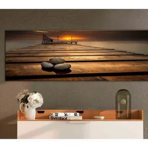 Tavla Stones on the Pier 135x45 - Inredning & dekor Reapris