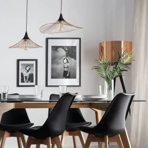 I lager Mazaro Taklampa 50 cm Svart - Belysning