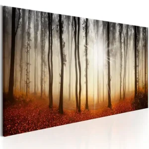 Snabb frakt Tavla Autumnal Fog 150x50 - Inredning & dekor