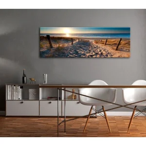 Tavla Sunset Path 150x50 - Inredning & dekor Extra rabatt