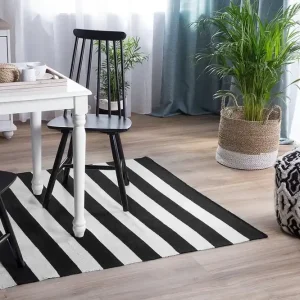 Matta Tavas 160|230 Svart - Textil & mattor Lägg i varukorgen