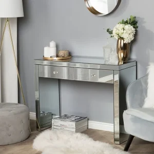 Premium Konsolbord Marle 100 cm Silver - Möbler