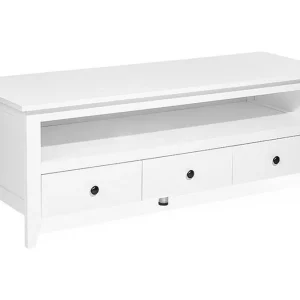Billig Berkeley Tv-Bänk 49,5x136,5 cm Vit - Möbler