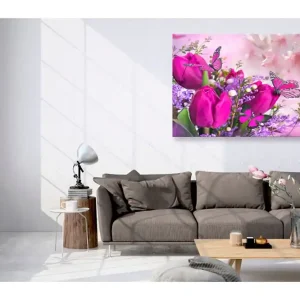 TAVLA Spring Explosion 120x80 - Inredning & dekor Billigare