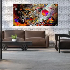 Tavla Paint Universe (1 Part) Wide 60x30 - Inredning & dekor Fynd
