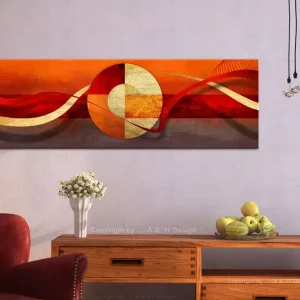 TAVLA Circle of Life (1 Part) Narrow 120x40 - Inredning & dekor Nedsatt pris