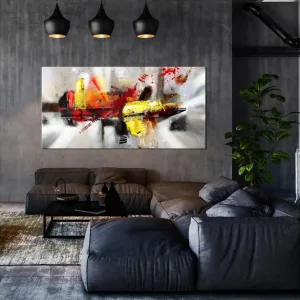 Billig Tavla Hit and Sunk 120x60 - Inredning & dekor