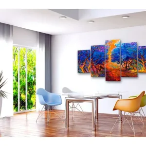 Beställ nu TAVLA Blue Valley 100x50 - Inredning & dekor
