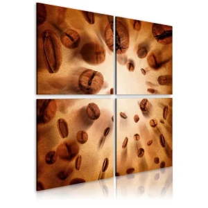 Tavla Energetic coffee 60x60 - Inredning & dekor Sänkt pris