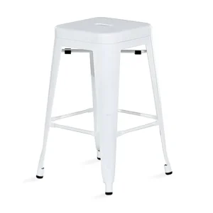 Trygg betalning Cabrillo Barstol 42 cm Vit - Möbler