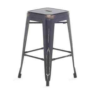 Beställ nu Cabrillo Barstol 42 cm Svart - Möbler