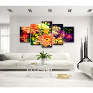 Tavla Spring Collage 100x50 - Inredning & dekor Erbjudandepris