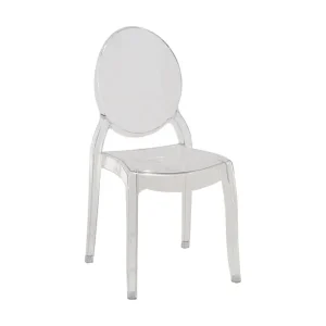 Stol Set Om 2 St Merton Transparent - Möbler Handla nu