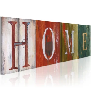 TAVLA Welcome home! 120x40 - Inredning & dekor Kampanjpris