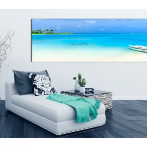 Beställ nu TAVLA Azure Paradise 120x40 - Inredning & dekor