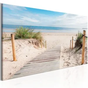 Tavla Charming Beach 150x50 - Inredning & dekor Lågt pris