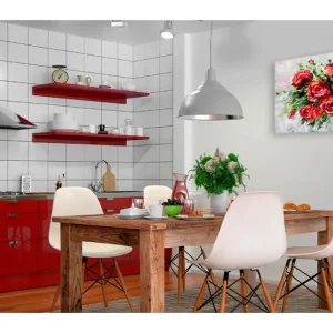 TAVLA Flowers of Love 90x60 - Inredning & dekor Snabb frakt