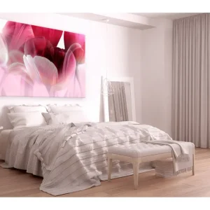 TAVLA Nature: Pink Tulips 90x60 - Inredning & dekor Populär