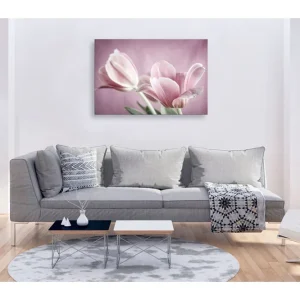 Snabb leverans Tavla Romantic Tulips 90x60 - Inredning & dekor
