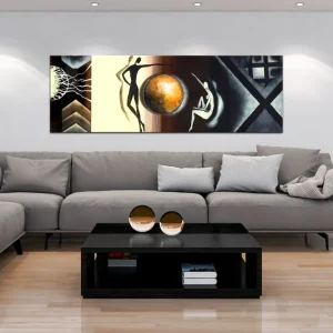 Tavla Conversation (1 Part) Narrow 150x50 - Inredning & dekor Erbjudandepris